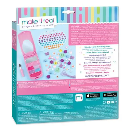 Make It Real&trade; Flip Phone Lip Gloss Set & DIY Lanyard {7}