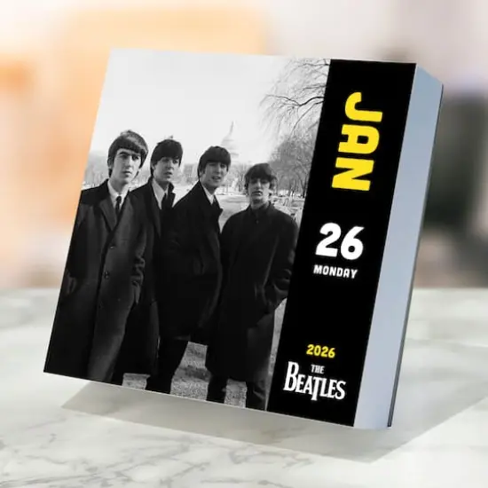 2026 The Beatles Daily Desktop Calendar {4}