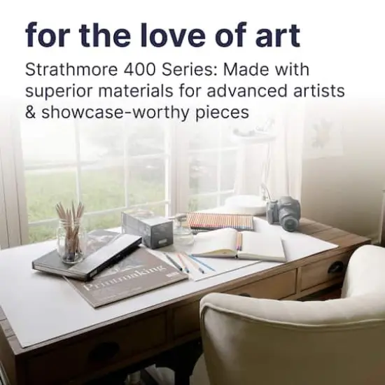 Strathmore Recycled Paper Pad, 400 Series, 100 Sheets, 9" x 12" {5}