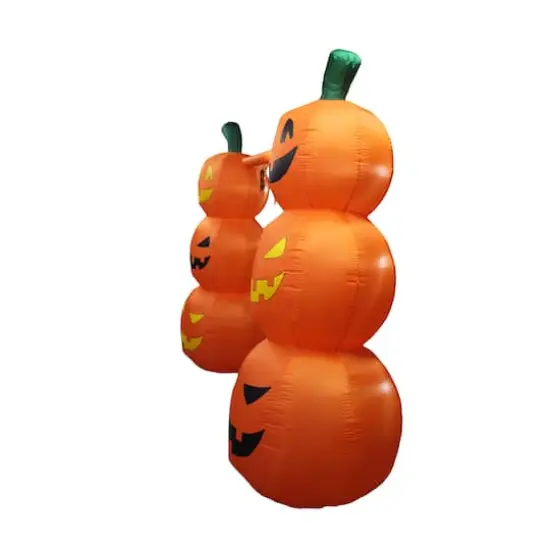8ft. Inflatable Pumpkin Banner Archway {3}