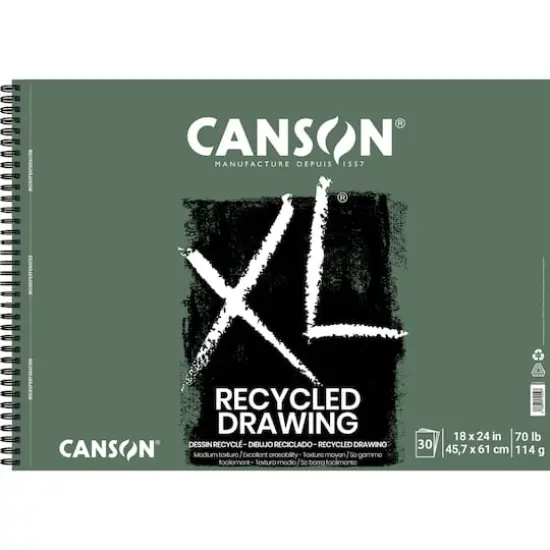 Canson&reg; XL&reg; Recycled Drawing Pad {1}