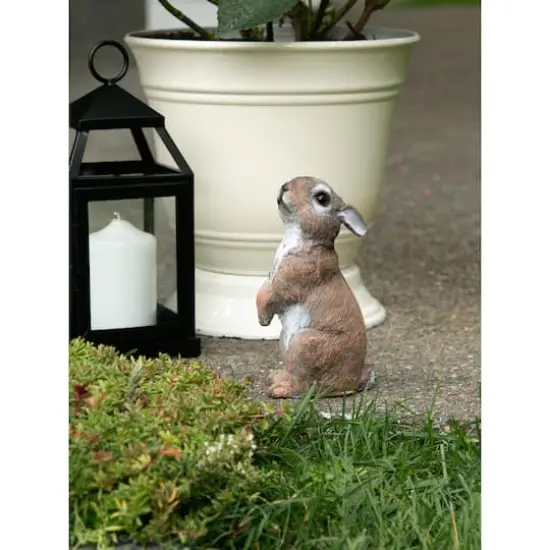 8" Standing Bunny Statue {4}