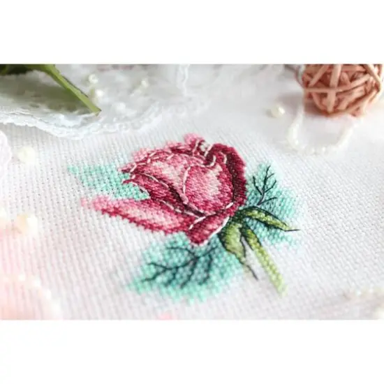MP Studia Rose Counted Cross Stitch Kit {3}
