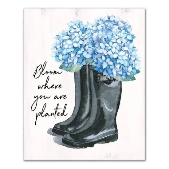 Bloom Where You Are Planted Canvas Art {1}