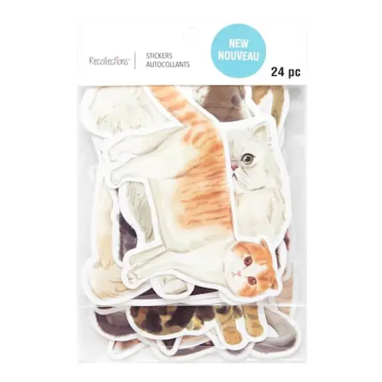 Cats Die Cut Stickers by Recollections&trade; {6}