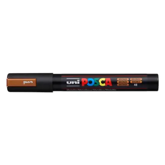 Uni POSCA PC-5M 8-Color Medium Tip Metallic Paint Marker Set {8}