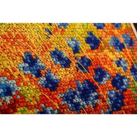 RTO Sky Blue Cornflowers Cross Stitch Kit {7}