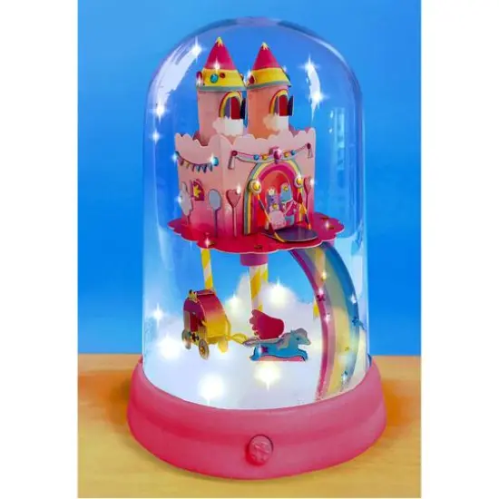 Bright Stripes Dream Jars Candy Castle Light Up Activity Kit {6}