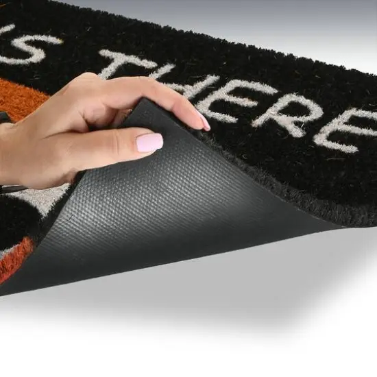 Owl Head Halloween Doormat {4}