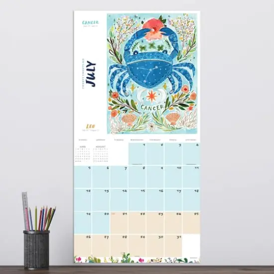 2026 Zodiac Wall Calendar {4}