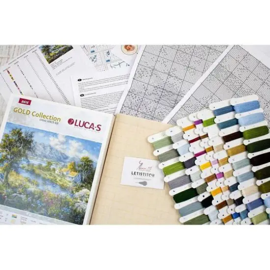 Luca-s Enchanted Cottage Counted Cross Stitch Kit {7}