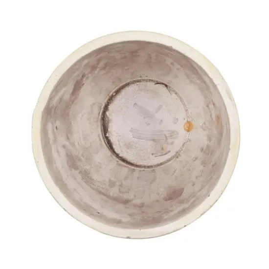 Weathered Cement Flower Pot Set {3}