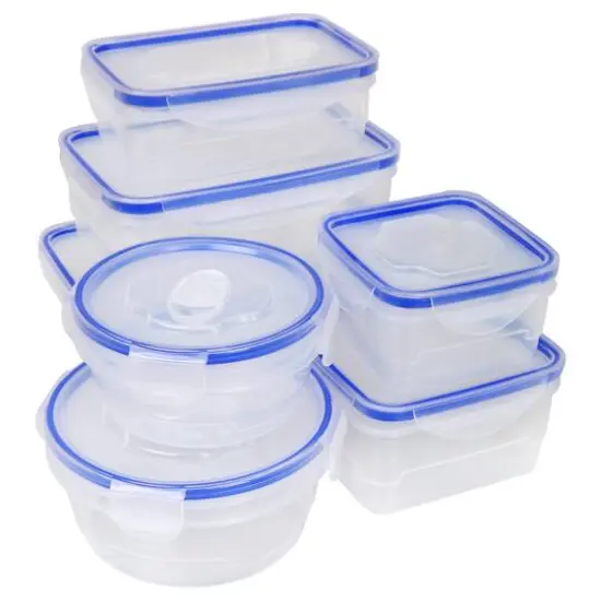 Kitchen Details 16-Piece Food Storage Container Set with Airtight Clip-Lock Lids {1}