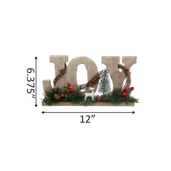 Flora Bunda&reg; 12" Christmas Joy Sign {3}