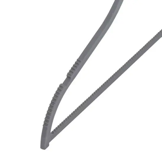 Honey Can Do Gray Natural Wheat Husk Slim Hangers, 25ct. {4}