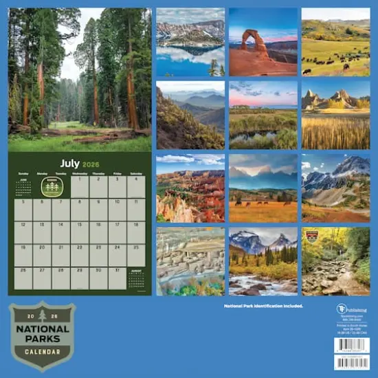 2026 National Parks Wall Calendar {6}