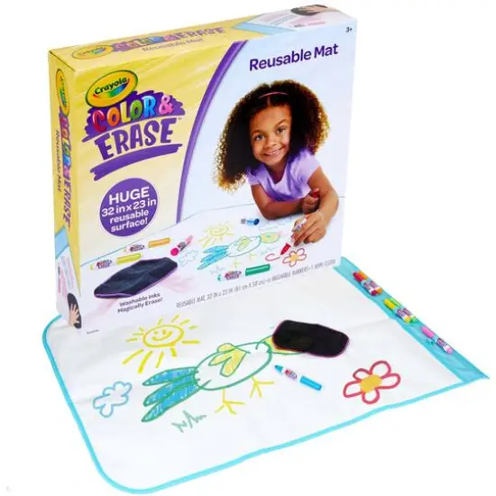 Crayola&reg; Color & Erase Reusable Mat {4}