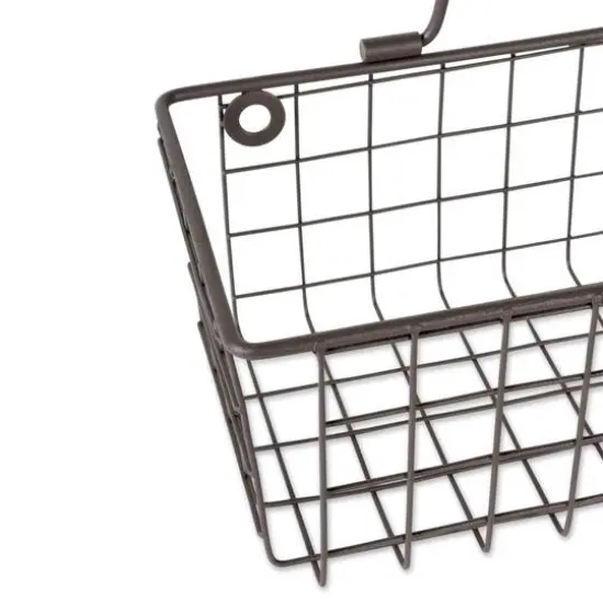 DII&reg; Wire Wall Basket Set Bronze {4}