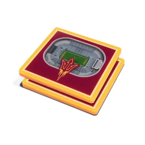 NCAA 3D StadiumView Coasters Arizona State Sun Devils {1}