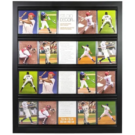 Collector Sports Card Wall Display Frame by Studio D&eacute;cor&reg; {1}