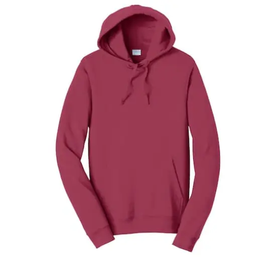 Port & Company&reg; Fan Favorite&trade; Fleece Pullover Hooded Sweatshirt Garnet {1}