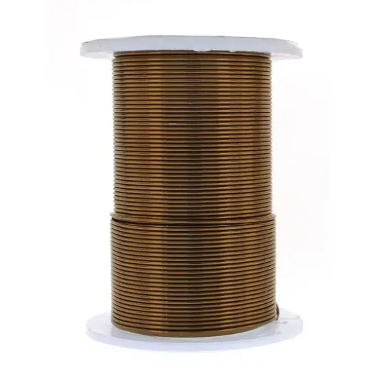 The Beadsmith&reg; Wire&trade; Elements 20 Gauge Tarnish-Resistant Wire Antique Brass {6}