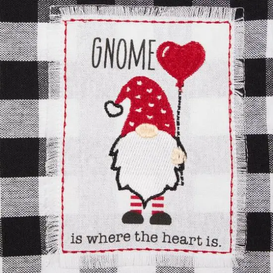 DII&reg; Valentines Checked Embellished Dishtowel Set {6}