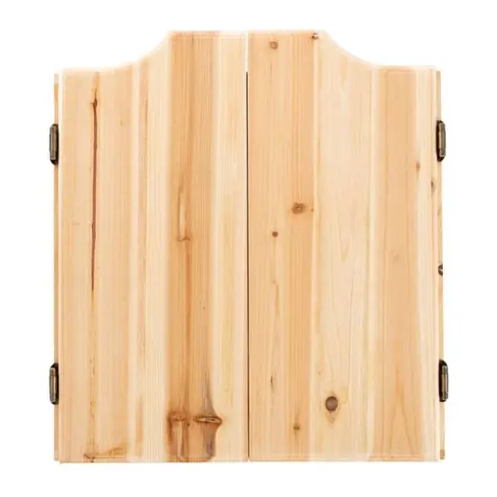 Toy Time Solid Wood Dart Cabinet Set {3}