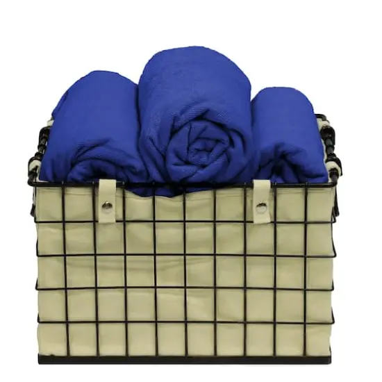 Foldable Metal Storage Baskets, 3ct. {3}