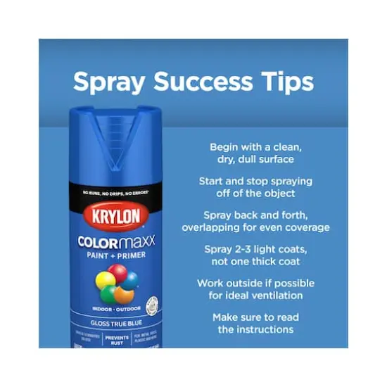 Krylon&reg; COLORmaxx&trade; Gloss Paint & Primer Gloss White {4}