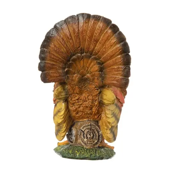 Glitzhome&reg; 9.5" Thanksgiving Resin Turkey Table D&eacute;cor {8}