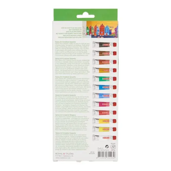 Talens Art Creation 12 Color Gouache Set {4}