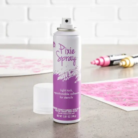 iCraft&reg; Pixie Spray&trade; Stencil Adhesive, 3.8oz. {3}
