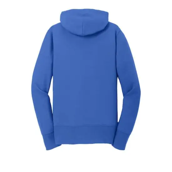 Port & Company&reg; Ladies Core Fleece Full-Zip Hooded Sweatshirt Royal {4}