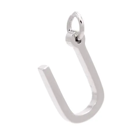 Sterling Silver Alphabet Charm by Bead Landing&trade; U {5}