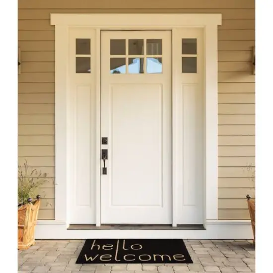 Hello Welcome Doormat {3}