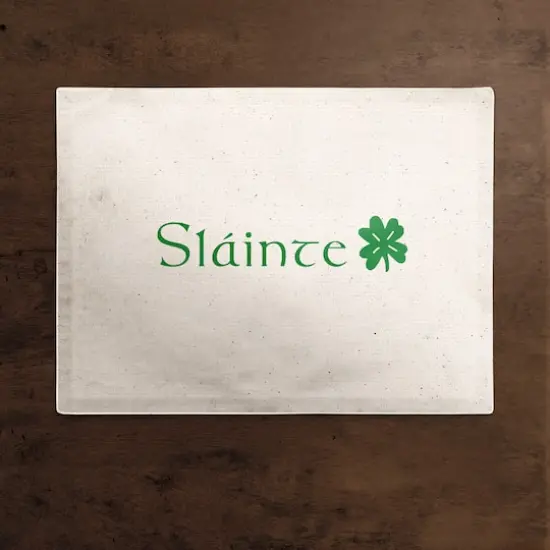 Slainte 14" x 18" Cotton Twill Placemat {3}