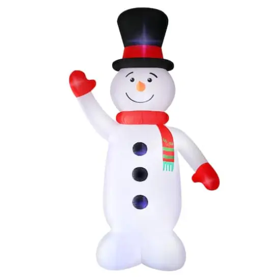 20ft. Inflatable Christmas Light Up Snowman {1}