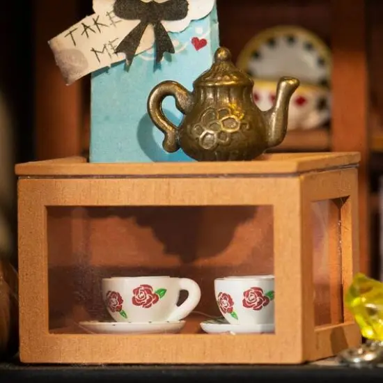 Rolife&reg; Alice's Tea Store DIY Miniature House Kit {6}