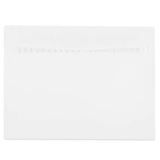 JAM Paper 9.5" x 12.5" White Booklet Commercial Envelopes, 50ct. {1}
