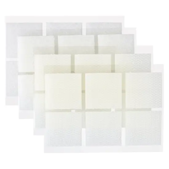 Scotch&trade; White Indoor Fastener Squares {4}