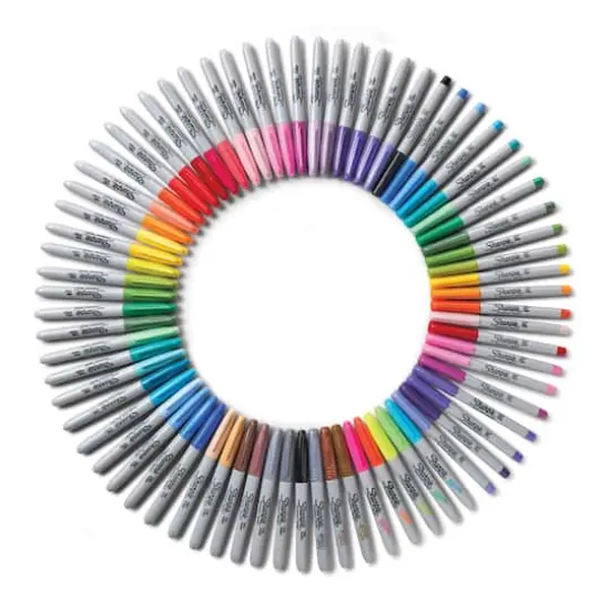 Sharpie&reg; Ultimate Collection Mixed 72 Piece Permanent Markers {3}