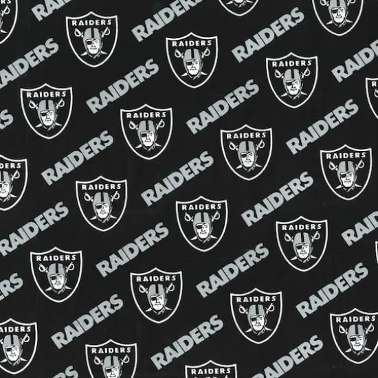 NFL Las Vegas Raiders Cotton Fabric {1}