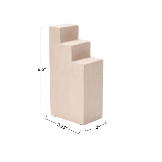 Hello Honey&reg; 6.5" Geometric Marble Bookend Set Blush {6}