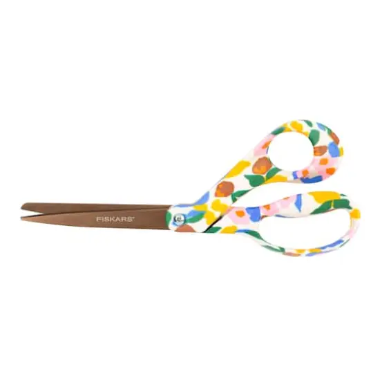 Created with Fiskars&reg; 8" Playful Posies Scissors {4}