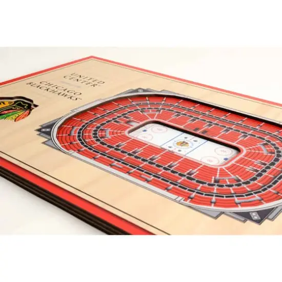 NHL 3D StadiumViews Desktop Display Chicago Blackhawks {5}