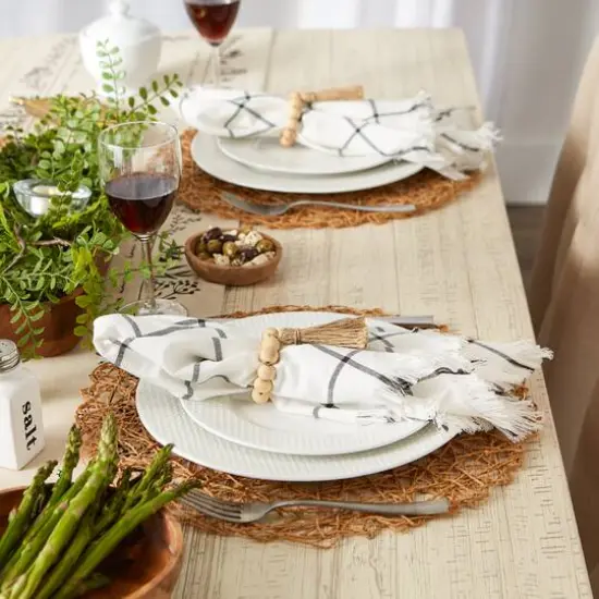 Tassel Napkin Ring, 6ct. {4}