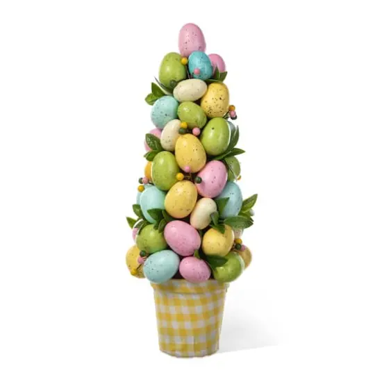 Glitzhome&reg; 16" Easter Egg Table Tree D&eacute;cor {1}