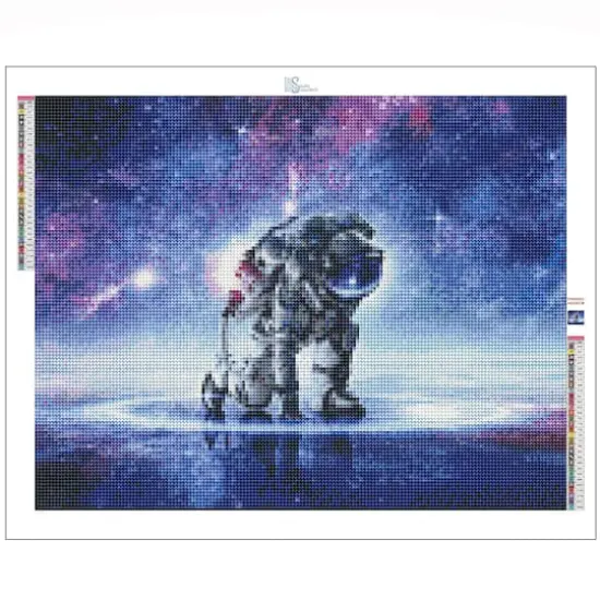 Sparkly Selections Astronaut 40cm x 50cm Diamond Painting Kit, Round Diamonds {3}