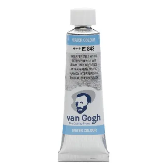 Van Gogh Watercolor, 10mL 843 Interference White {1}